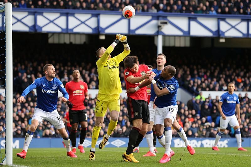 Harry Maguire was a juggernaut against Everton